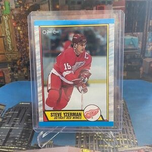 Steve Yzerman ~ Detroit 1989